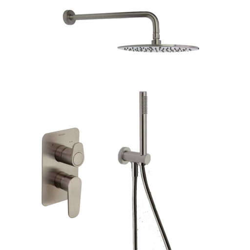 [K3615021NC] Grifería de Ducha Monomando Empotrado Alexia Níquel Cepillado