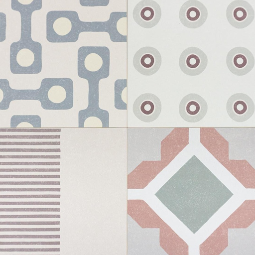 [F895] Porcelanato Tortona Tor Tmix Mate Rectificado 22x22 cm