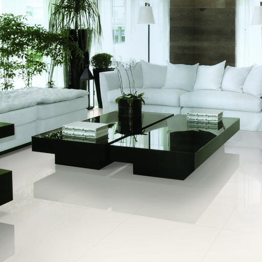 [F03060] Porcelanato Super White Brillante Rectificado 30x60 cm