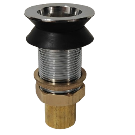 [DMGF097] Desagüe 1,1/4 con rebalse Metálico Cromo Brillante