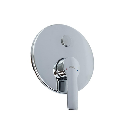 [DE2F] Grifería Tina Ducha Monomando Empotrado Welt 1 Cromo