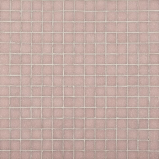 [C28] Mosaico De Vidrio En Malla Lila Claro C-28 Brillante 31.5x31.5 cm