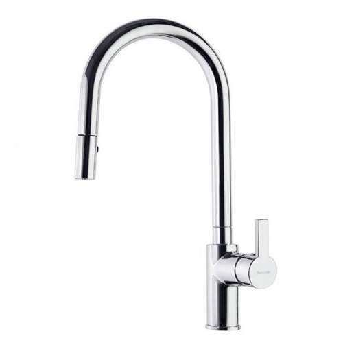 [937902V1] Grifería De Cocina Rs-q Caño Alto Extraíble De 43 Cm