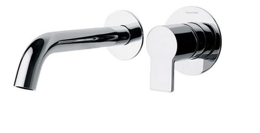 [932102] Grifería De Lavamanos Monomando Empotrado Rs-q Cromo