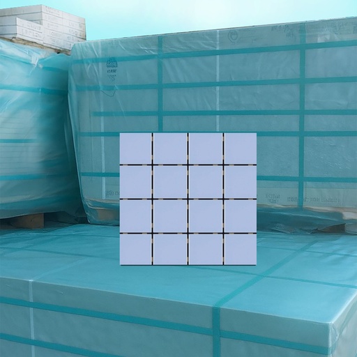 [8021138] Gres Porcelánico En Malla Azul Laguna Mesh Brillante 7,5x7,5 Cm