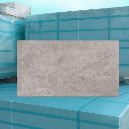 [77128] Gres Porcelánico Metropole Gray Mate Rectificado 45x91 cm
