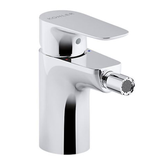 [72279BR-4-CP] Grifería Monomando Bidet Aleo Cromo Pulido
