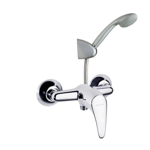 [6908VM] Grifería de Ducha Monomando Externo Vulcano Cromo