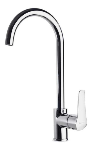 [6436] Grifería De Cocina Ypsilon Plus Caño Alto Cromo