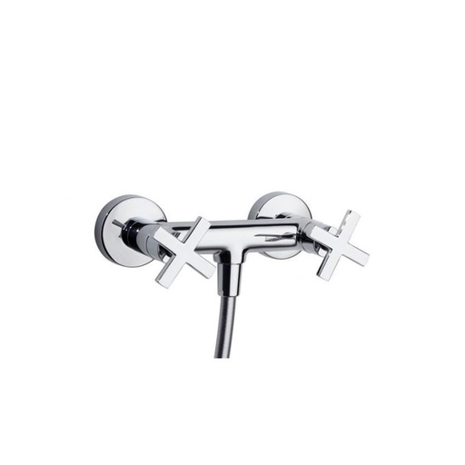 [6208S] Grifería de Ducha Bimando Externo RS-Cross Cromo