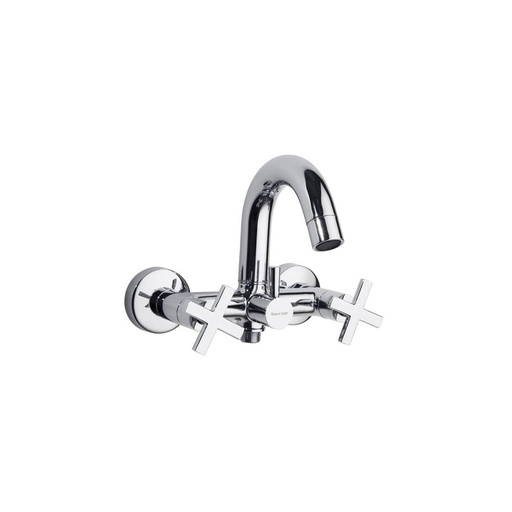 [6205S] Grifería Tina Ducha Bimando Externo RS-Cross Cromo