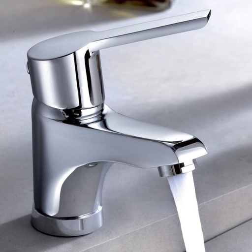 [550102] Grifería De Lavamanos Monomando Externo Aquanova Fly Cromo