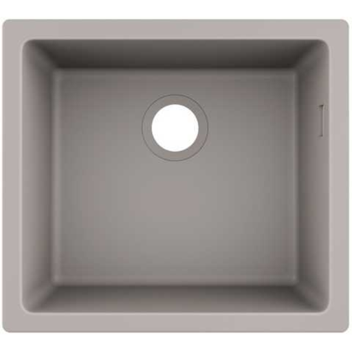 [43431380] Lavaplatos Bajo Cubierta Rectangular 45x40 cm Gris