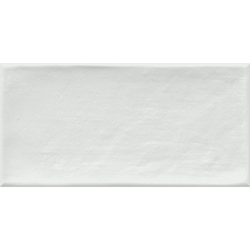 [3Q8Z] Cerámica Etnia Blanco Brillante 10x20 cm