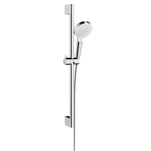 [26532400] Set de ducha Vario con barra de 65 cm y Selector Externo Crometta Cromo Brillante Tamaño de ducha Ø100 mm