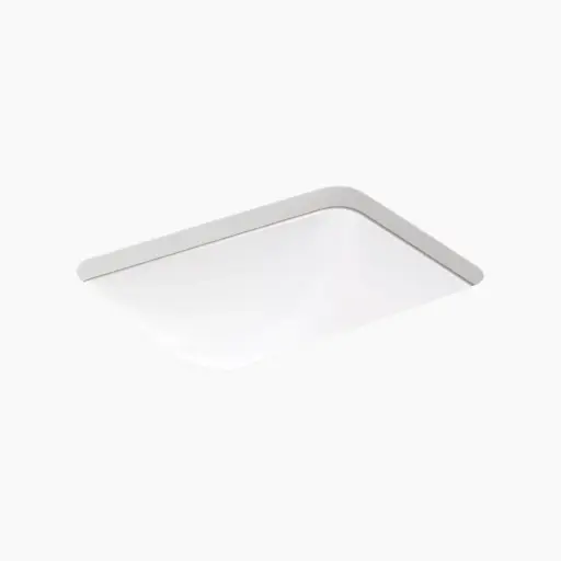 [20000BR-0] Lavamanos Bajo Cubierta Caxton Rectangular 44.8x33.4 cm Blanco
