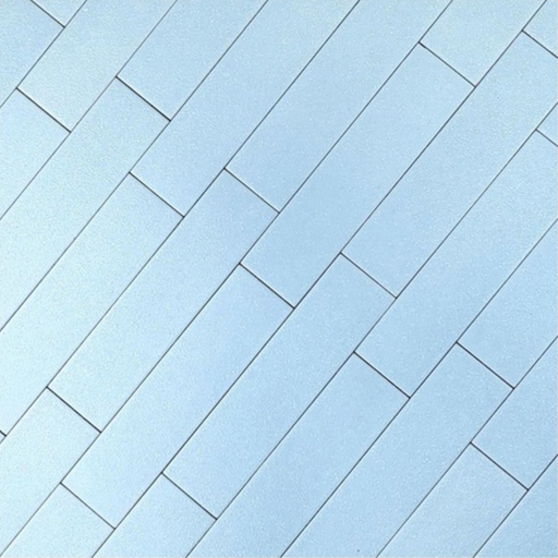 [151424] Cerámica Craquele Azul Brillante 6,5x25,6 cm