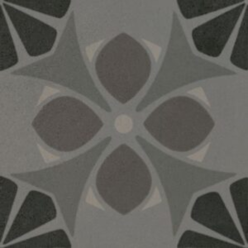 [11L2] Gres Porcelánico 1900 Tassel Grafito Mate 20x20 cm