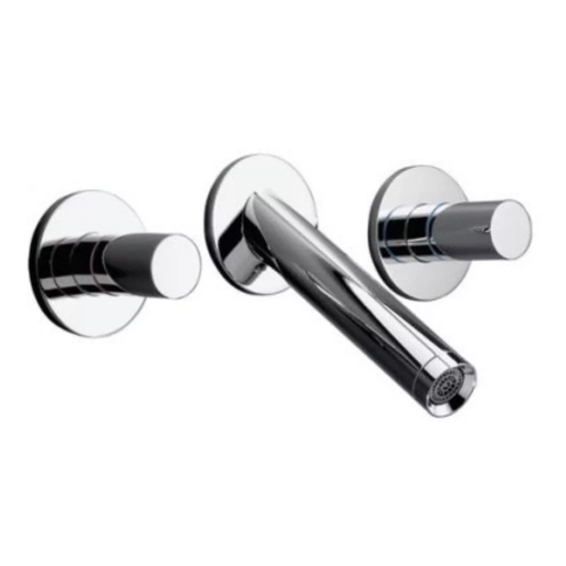 [10313000] Griferia De Lavamanos Bimando Empotrado Starck Cromo