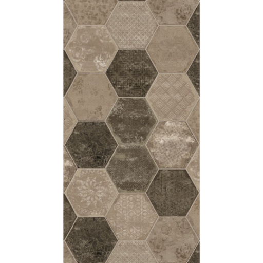 [0996] BRICKLANE OLIVE DEC. 25X21,6CMS 1CJ=1,177M2