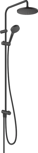 [26272670] HG Showerpipe 200 1jet Reno Vernis Blend Negro Mate