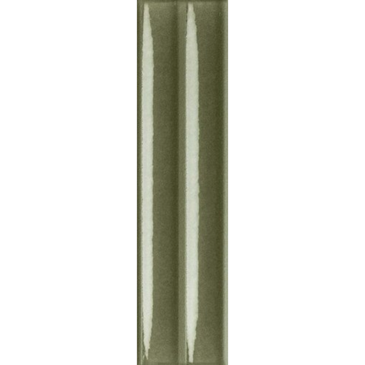 [K055] Porcelanato Miniature Rima Posidonia Brillante 6x24cm