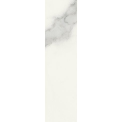 [J477] Porcelanato Scultorea Statuario Vena Argento Mate Rectificado 6x24cm